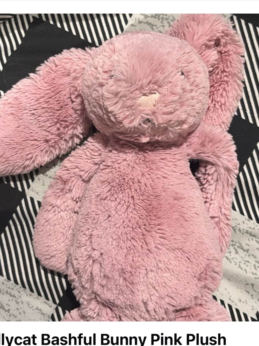 Jelly cat bunny pink bashful